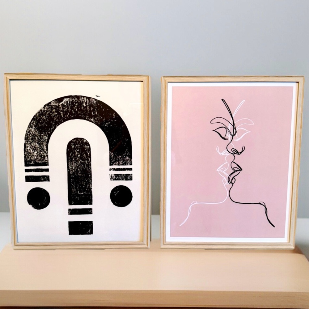 TWO New Framed Prints/Wall Art